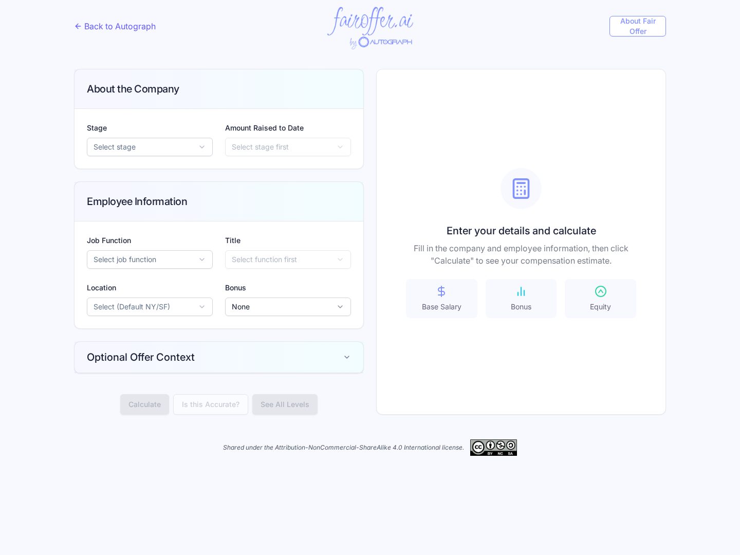 Fair Offer live product homepage screenshot